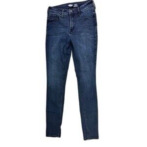 Old Navy Rockstar Size 4 Long Womens Jeans Super Skinny High Rise Stretch